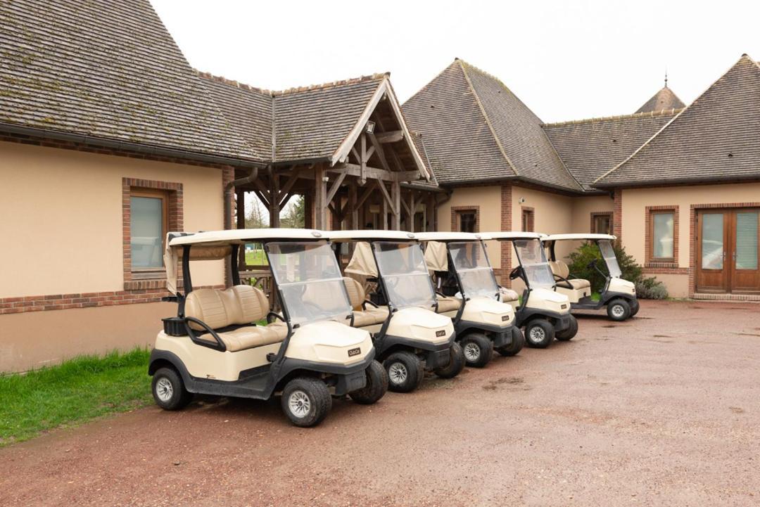 Le Gingko - Hotel Du Golf Parc Robert Hersant La Chaussée-dʼIvry Dış mekan fotoğraf